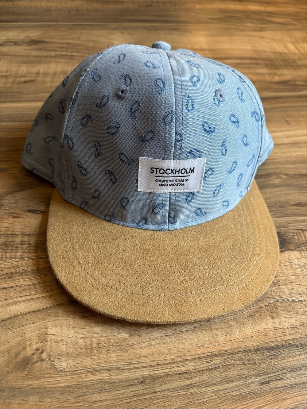 H&M Stockholm Paisley Strapback Hat (Youth/Kids Size 8-14+)